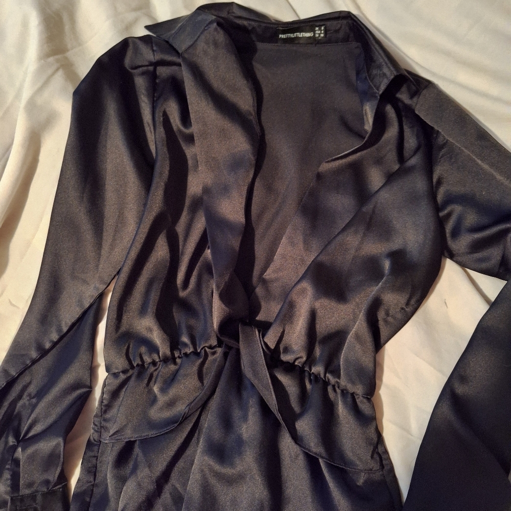Black Collared Dress
